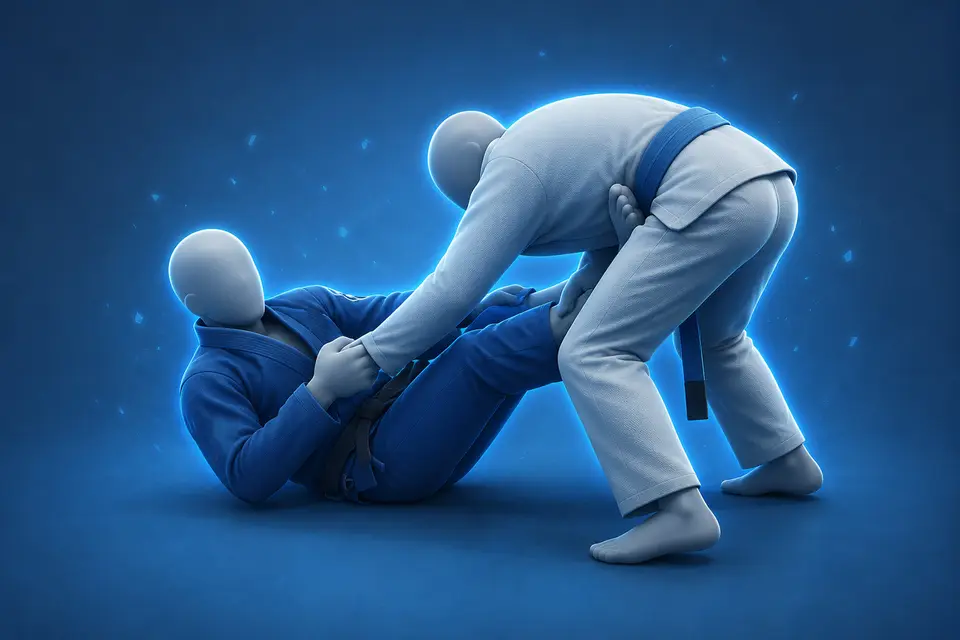 Open guard position artwork